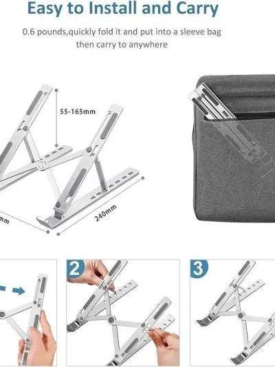 حامل لابتوب معدن